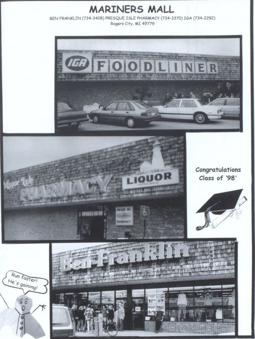Mariners Mall - 1998 Yearbook Ad